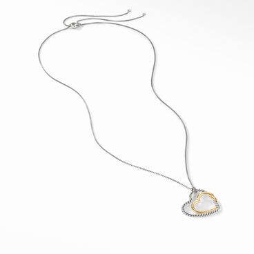 Continuance® Heart Necklace with 18K Yellow Gold