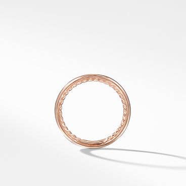 DY Eden Band Ring in 18K Rose Gold, 2mm