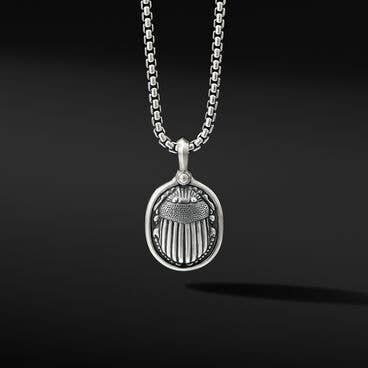 Petrvs® Scarab Amulet in Sterling Silver