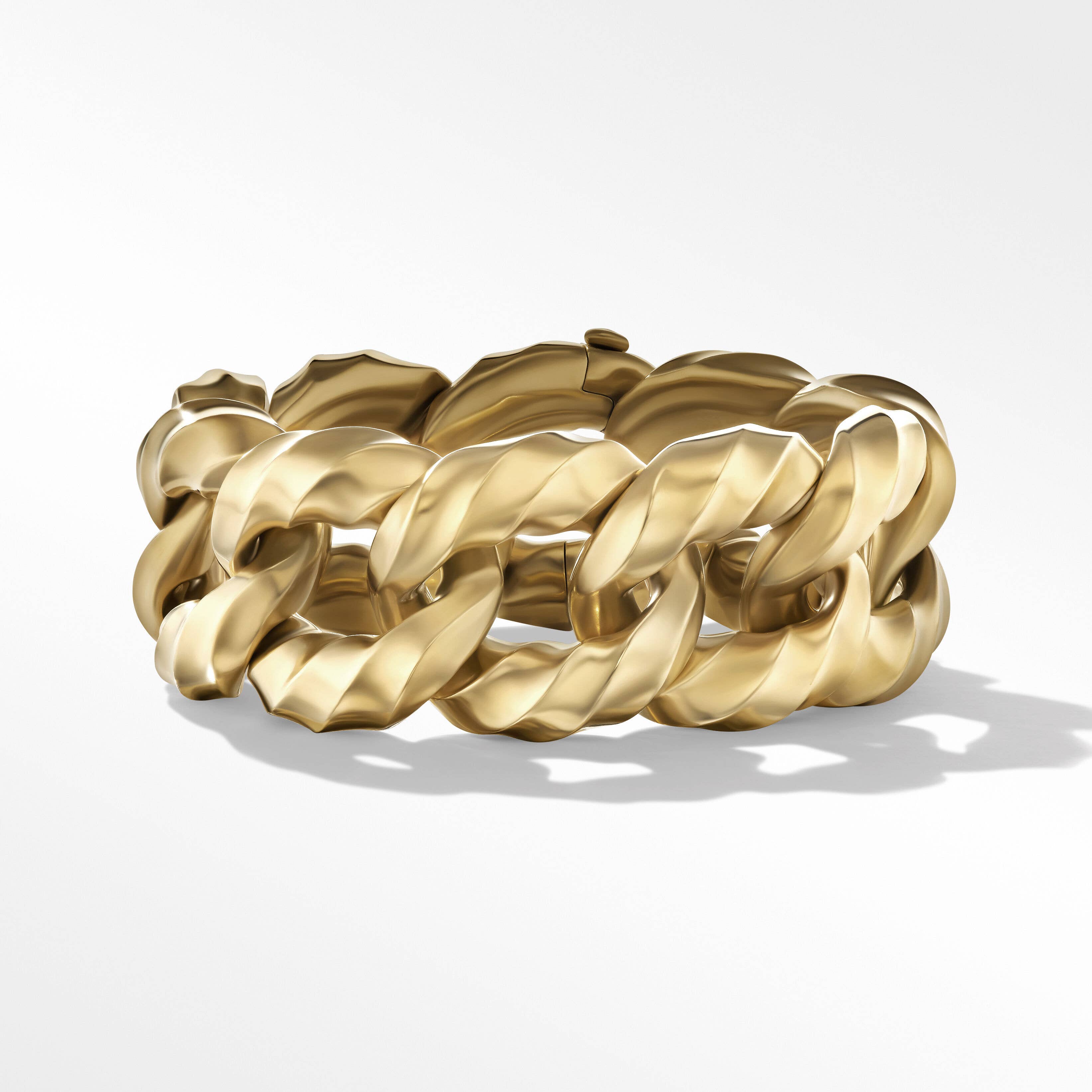 Cable Edge® Curb Chain Bracelet in 18K Yellow Gold