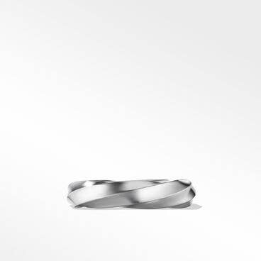 Cable Edge™ Band Ring in Recycled Sterling Silver