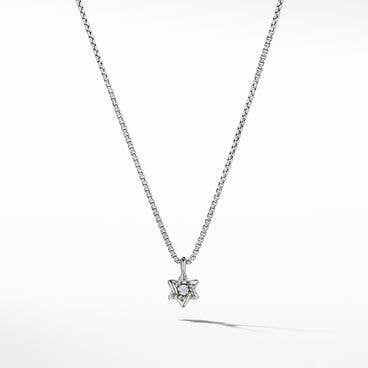 Cable Collectibles® Kids Star of David Necklace with Center Diamond