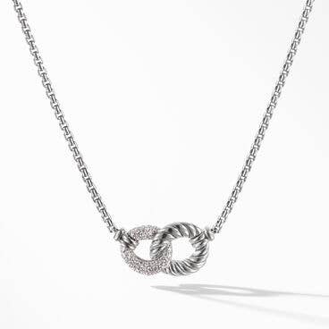 Belmont® Curb Link Necklace with Pavé Diamonds