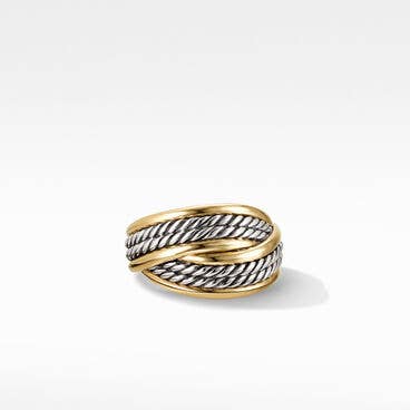 DY Origami Ring with 18K Yellow Gold