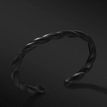 DY Helios™ Cuff Bracelet in Black Titanium