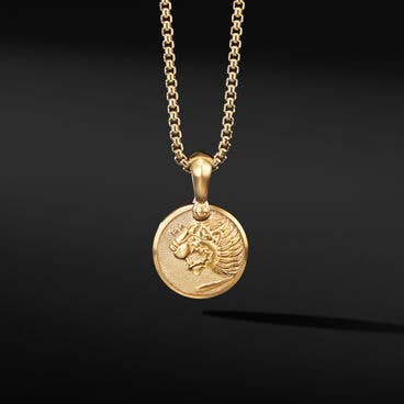 Petrvs® Lion Amulet in 18K Yellow Gold