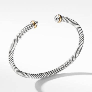 Cable Classics Bracelet with 18K Yellow Gold