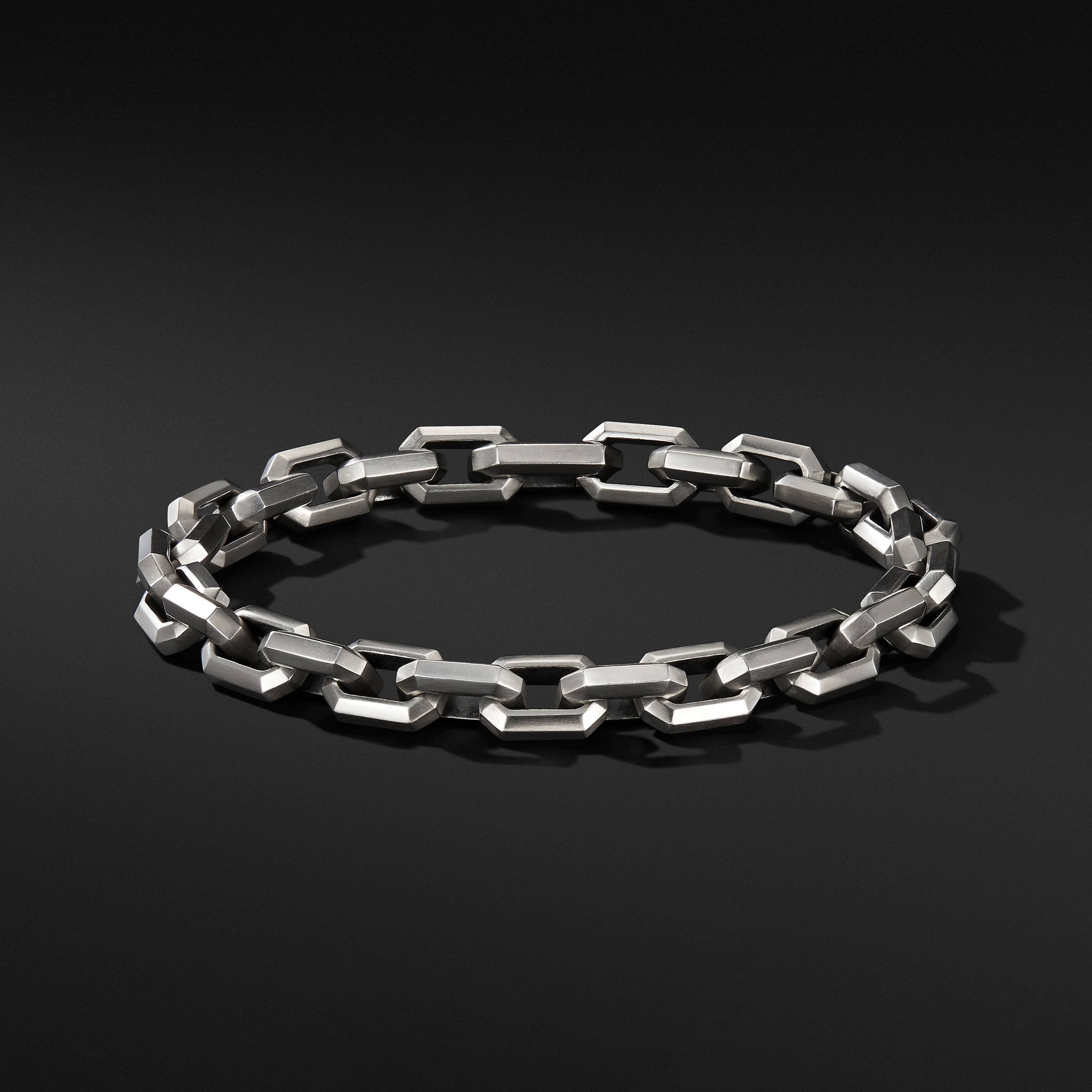 Heirloom Chain Link Bracelet in Sterling Silver