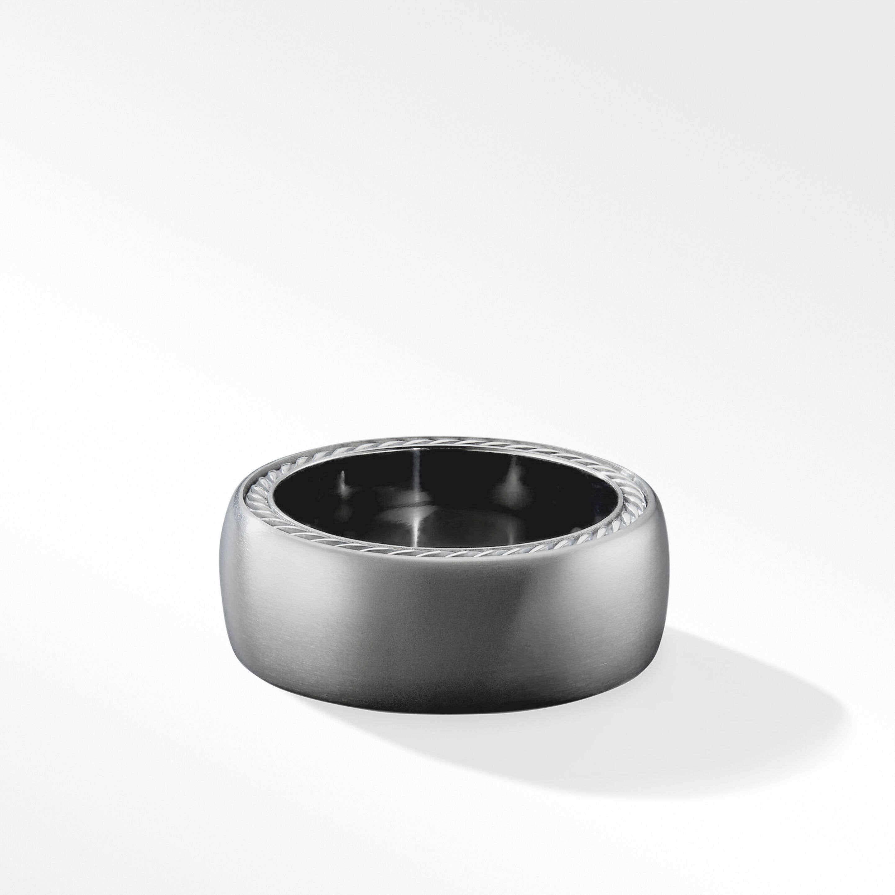 Streamline® Band Ring in Grey Titanium