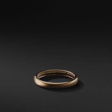 DY Classic Band Ring in 18K Yellow Gold