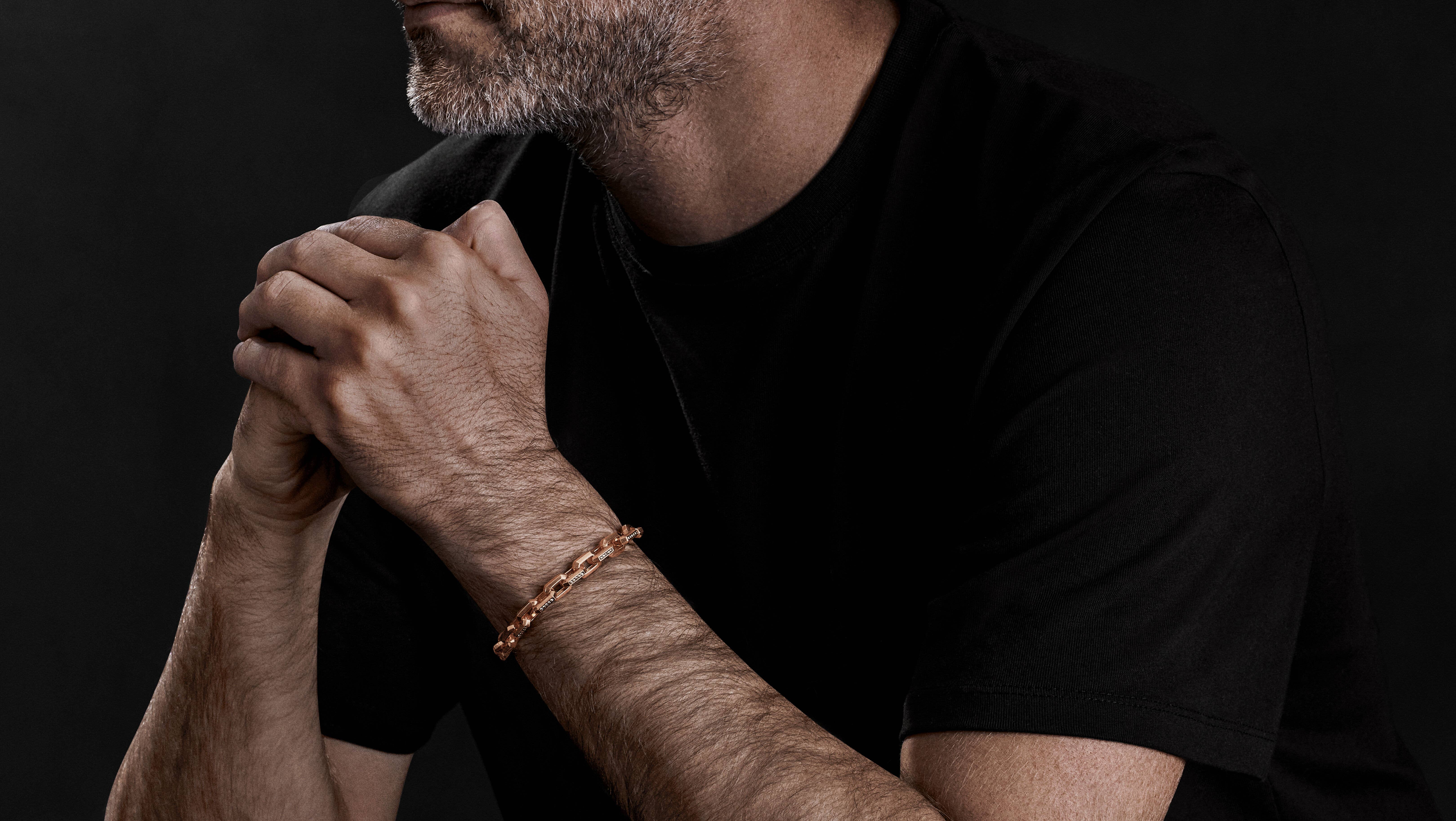 Shop Rose Gold Jewelry for Men | David 