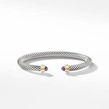 Cable Kids® Bracelet with Amethyst and 14K Yellow Gold