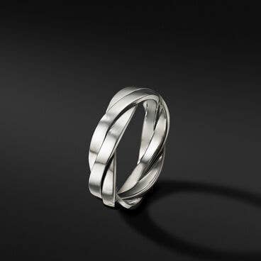 DY Helios Band Ring in Sterling Silver