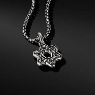 Cable Star of David Amulet