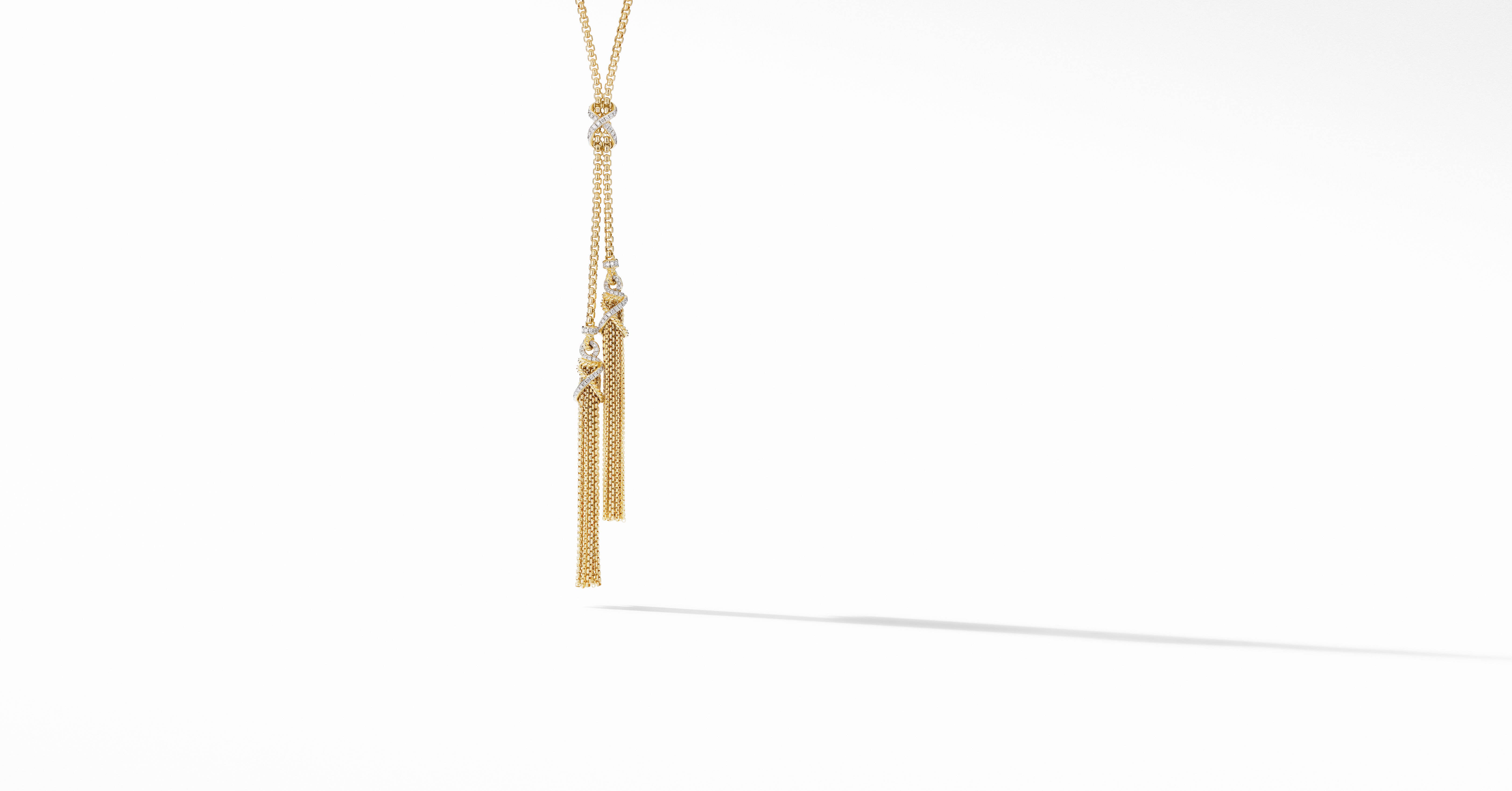 Helena Tassel Necklace in 18K Yellow 