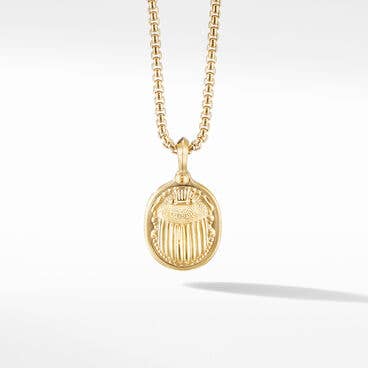 Petrvs® Scarab Amulet in 18K Yellow Gold