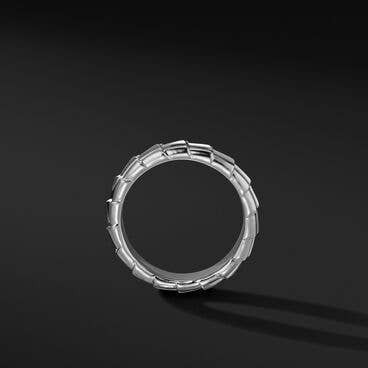 Armory® Band Ring in 18K White Gold