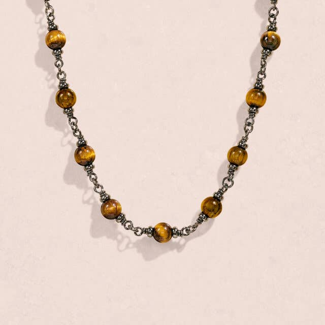 David Yurman Spititual Beads necklace with chain.