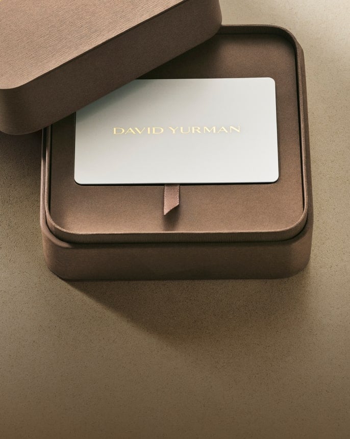 David Yurman's gift cards.