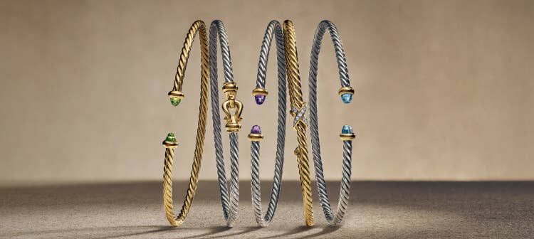 David Yurman Cable Collection Bracelets