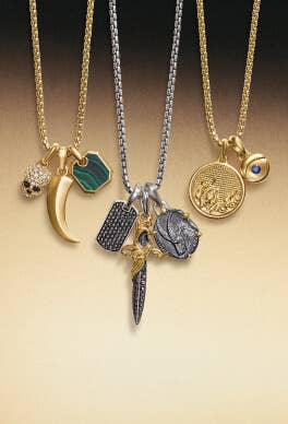 Amulets Men s Pendants Luxury Jewelry David Yurman