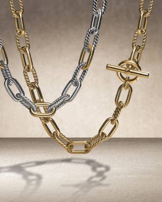 Two Chains from the DY Madison® collection.