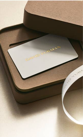 David Yurman gift cards.