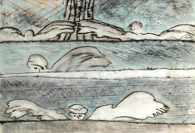 Close up of the David Yurman 57th Street holiday store display.