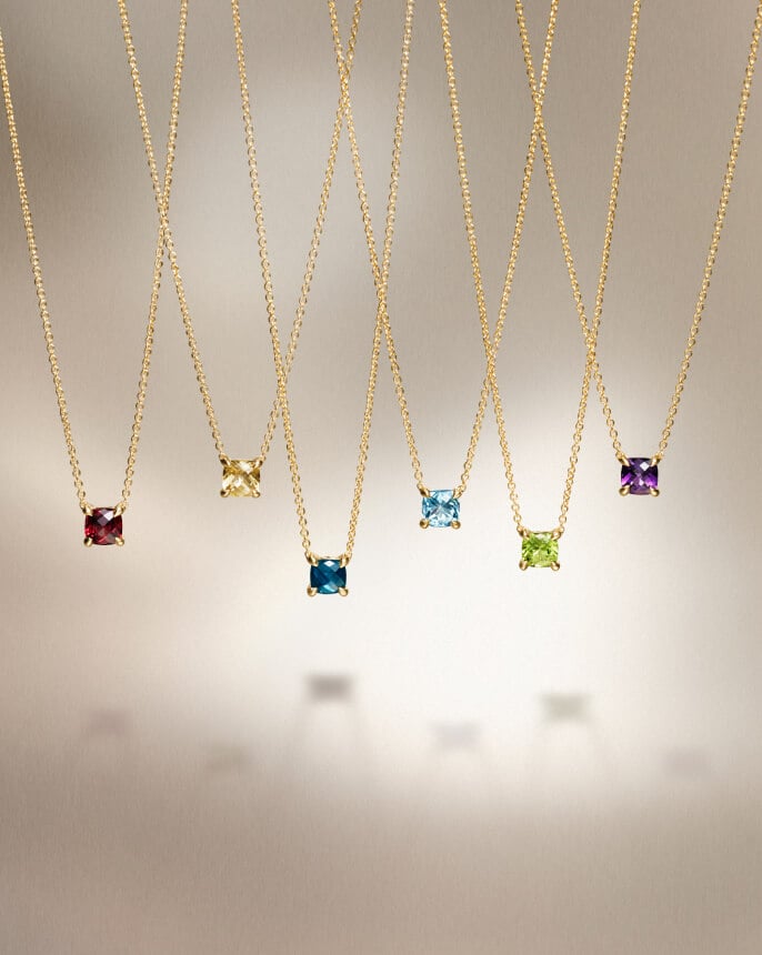 David Yurman necklaces for women.