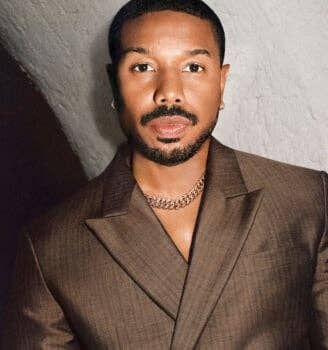 Michael B. Jordan wearing Curb Chain