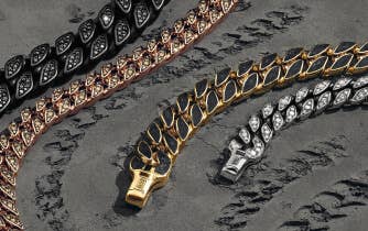 David Yurman curb chains.