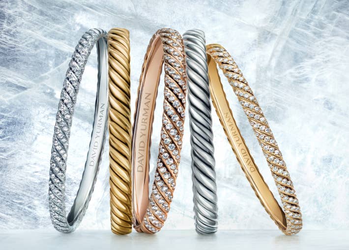 Shop David Yurman's Sculpted Cable collection for women.