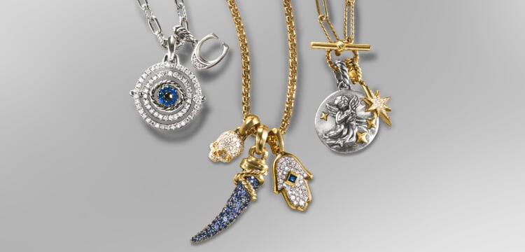 David Yurman charms and amulets for women.