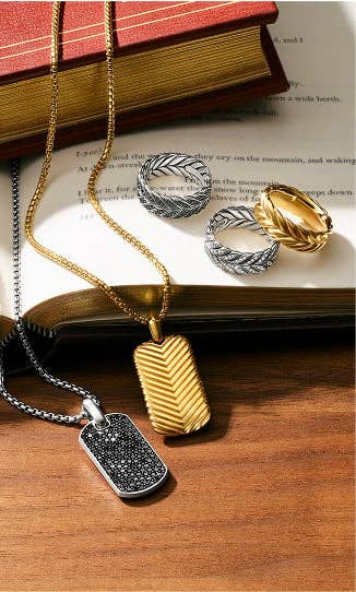 David Yurman pendants for graduation gifts.