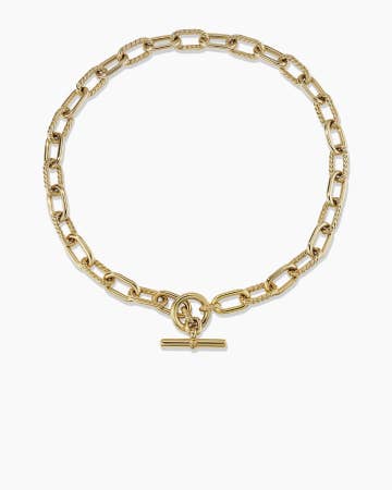 DY Madison® Toggle Chain Necklace in 18K Yellow Gold, 11mm