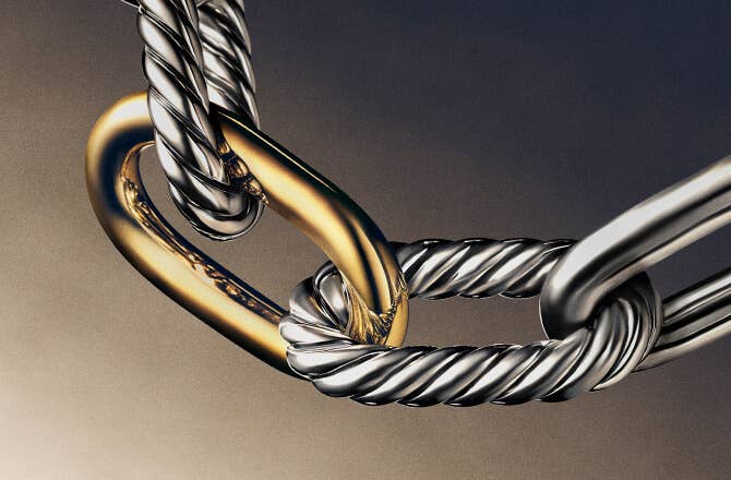 David Yurman DY Madison chains.
