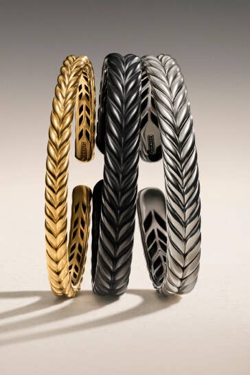 David Yurman bracelets for men.