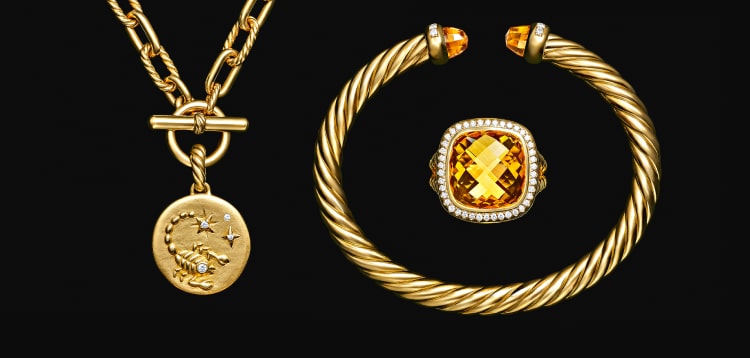 David Yurman Scorpio jewelry.