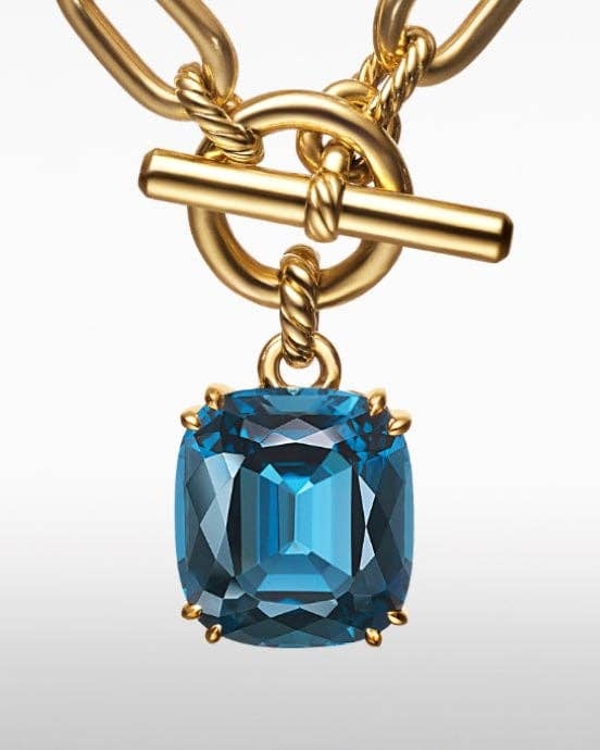 A David Yurman Marbella amulet.