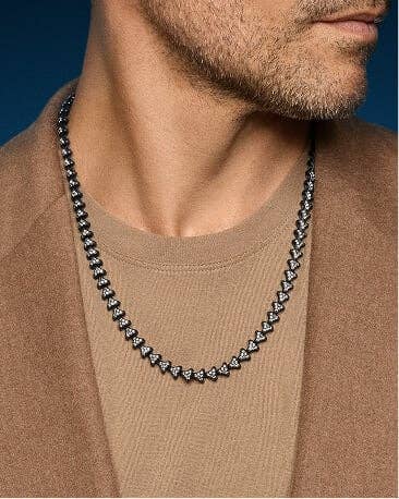 A David Yurman Armory necklace.