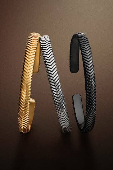 David Yurman bracelets for men.