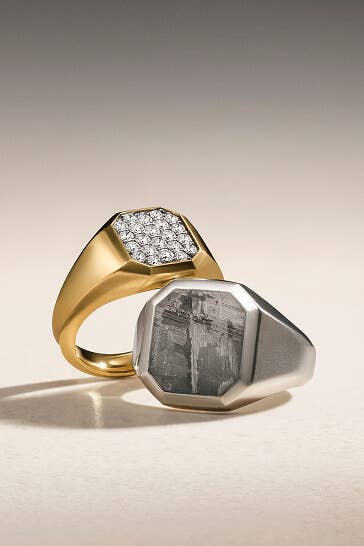 David Yurman rings for men.
