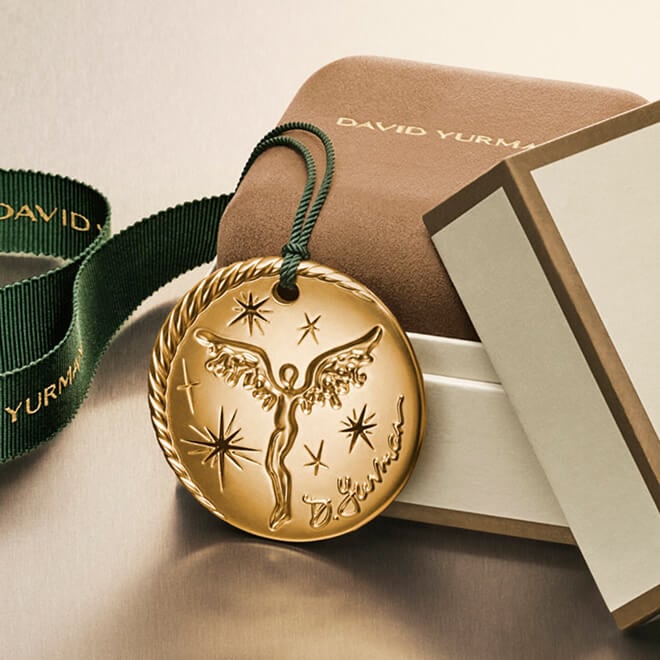 A David Yurman holiday ornament.