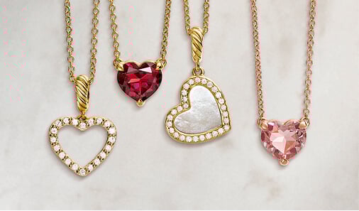 David Yurman classic pendants.