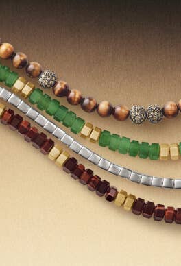 Mens beaded bracelets canada online