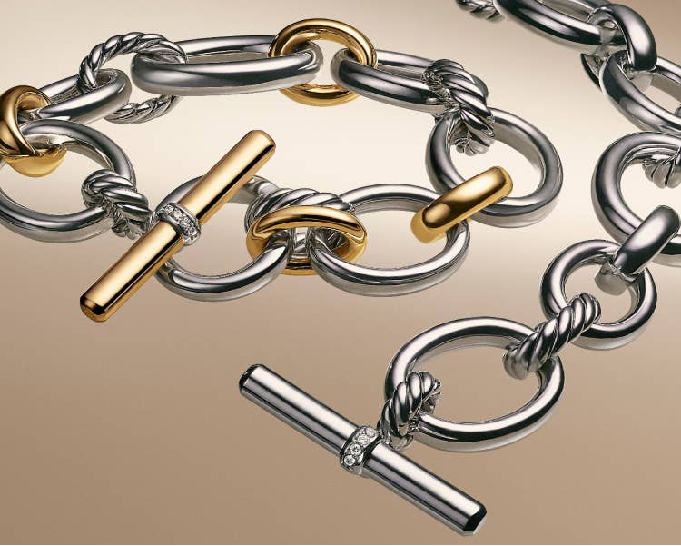 An image of a David Yurman Mercer chain bracelet