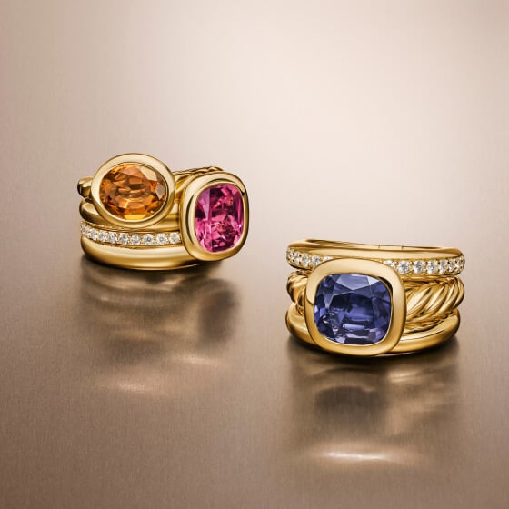 Magasinez les bagues David Yurman pour femmes.