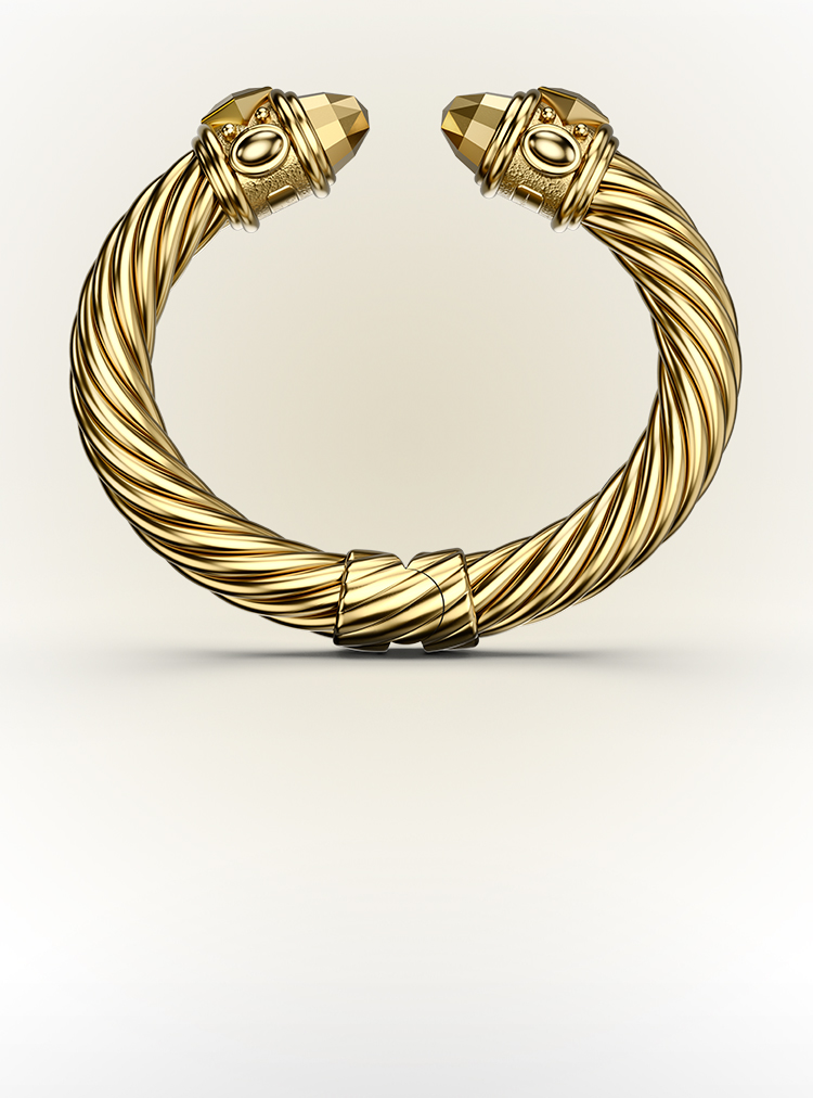 Shop Yellow Gold Renaissance Bracelet