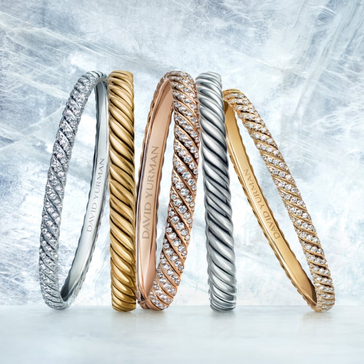 Shop David Yurman's Sculpted Cable collection.