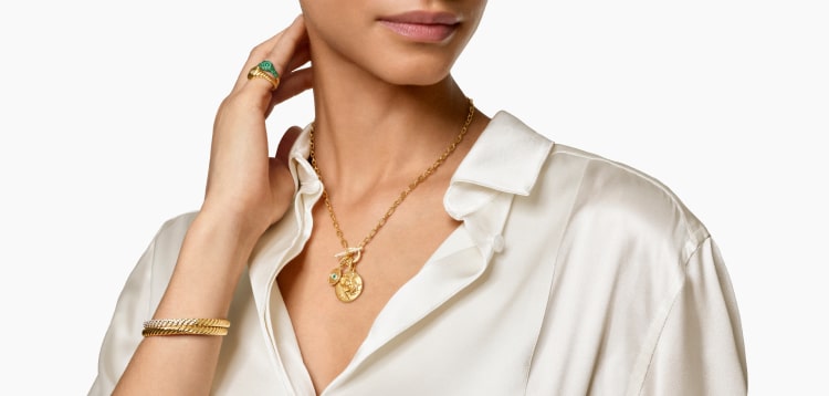 David Yurman zodiac amulets for women.